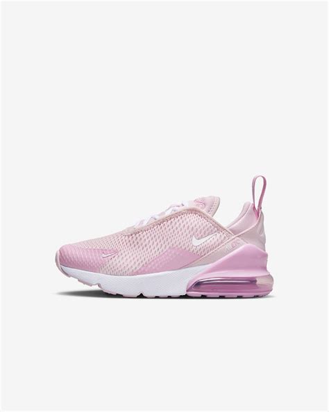 kids girls nike air max grijs roze|air max 270 kids shoes.